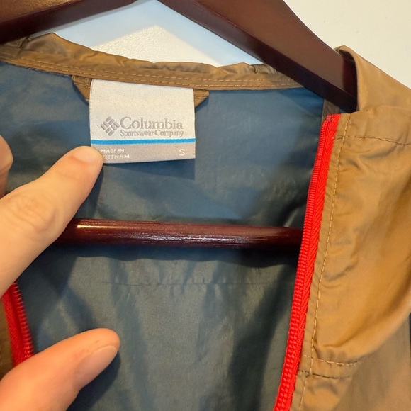 Columbia Men's Size Small Flashback Windbreaker Copper Blue - Picture 3 of 6